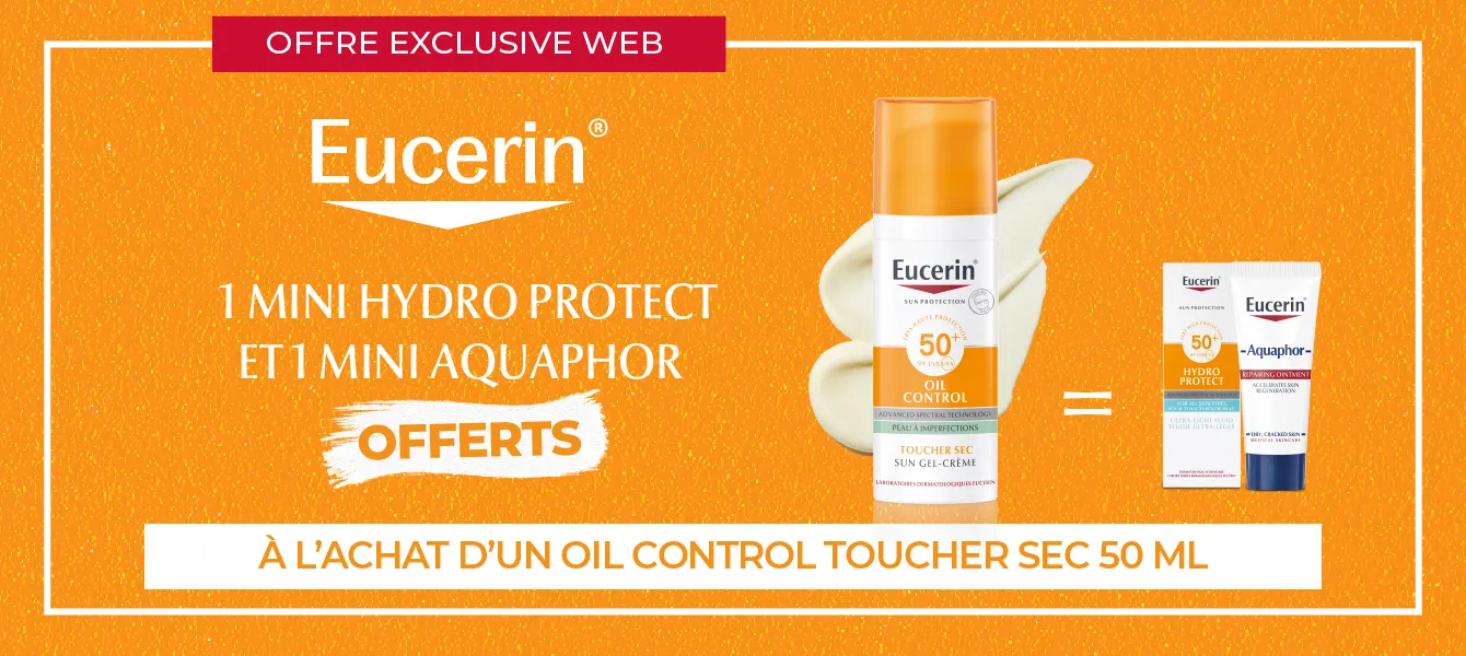 Offre Eucerin Hydro Protect et Aquaphor Offerts