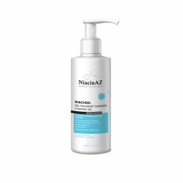 NiacinAZ NIACIGEL Gel Moussant Surgras 400ml 1