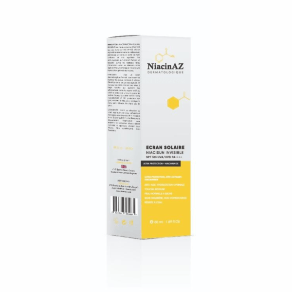 NiacinAZ NIACISUN Invisible Ecran solaire 50ml 1