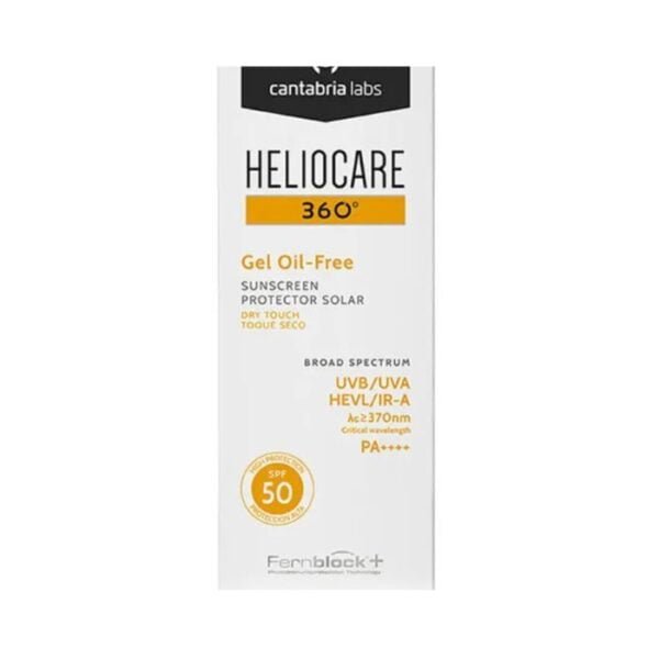 cantabria heliocare 360 gel oil free spf 50 50 ml