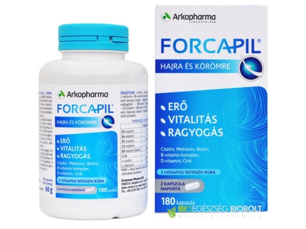 forcapil cheveux et onlgles 180 gelules
