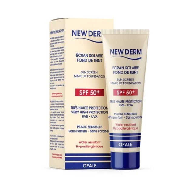 new derm creme solaire spf 50 opale 50ml
