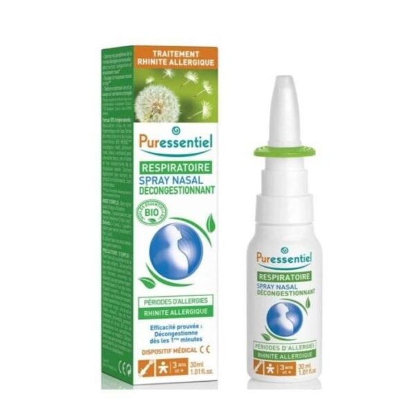 puressentiel respiratoire spray nasal decongestionnant 30 ml