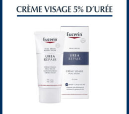 EUCERIN UreaRepair CRÈME VISAGE 5% D’URÉE