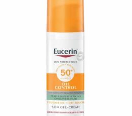 EUCERIN SUN TOUCHER SEC GEL CRÈME HUILE CONTROLE = 2 Miniatures Offertes
