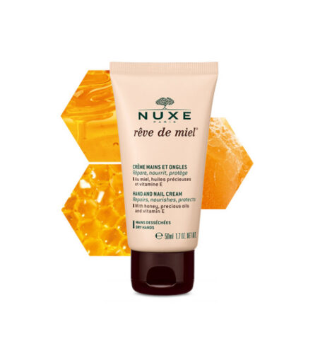 NUXE Rêve de Miel Crème Mains et Ongles 50ml