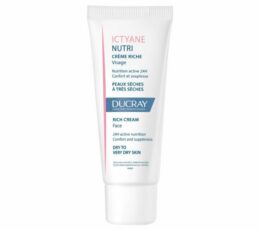 Ducray — Crème riche Visage — Crème visage peau sèche — Ictyane Nutri 40 ml