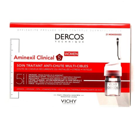 Vichy Dercos Aminexil Clinical Cure Anti-Chute Femmes 21 Ampoules | 21 x 6ml