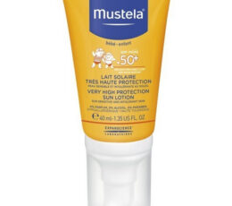 Mustela Lait Solaire Très Haute Protection SPF 50+ – 40 ml