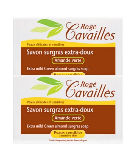 Roge Cavailles Rogé Cavaillès Savon surgras extra doux amande verte – 3+1*250g pack
