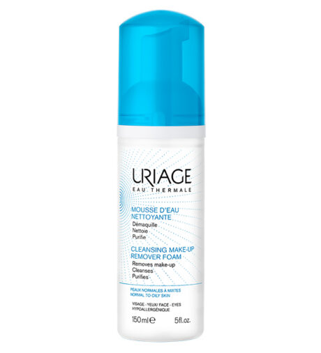 Uriage – Mousse d’eau nettoyante – 150 ml