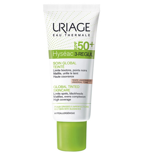 Uriage – Hyséac – 3-Regul Teinté SPF50+ – 40 ml