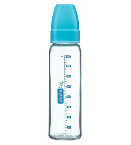 dodie bib verre 240ml bleu