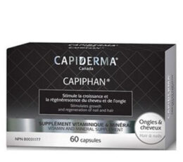 Capiderma Capiphan ongles & cheveux 60capsules