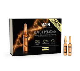 Isdin Flavo-C Melatonin serum reparateur nuit 10 Ampoules*2ml