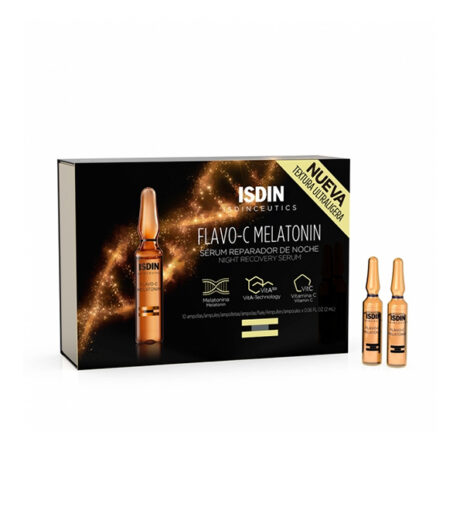 Isdin Flavo-C Melatonin serum reparateur nuit 30ampoules*2ml