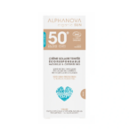 ALPHANOVA Crème solaire teintée claire certifiée bio SPF 50+