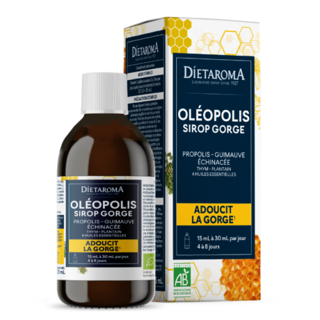 DIETAROMA OLÉOPOLIS SIROP GORGE 125 ml