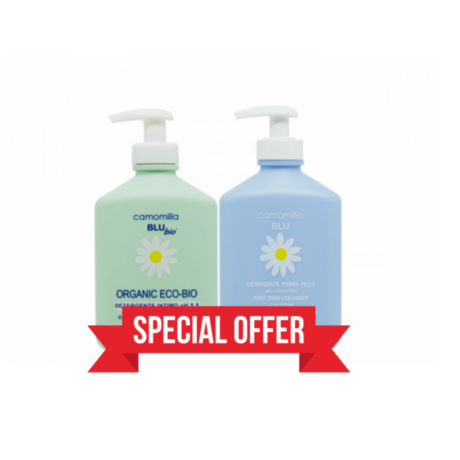 Camomilla Blu Organic Eco-bio Intime + Gel Lavant Premier Peau