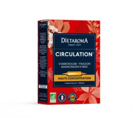DIETAROMA C.I.P. CIRCULATION Vigne rouge, marronnier d'Inde, fragon bio 20 ampoules