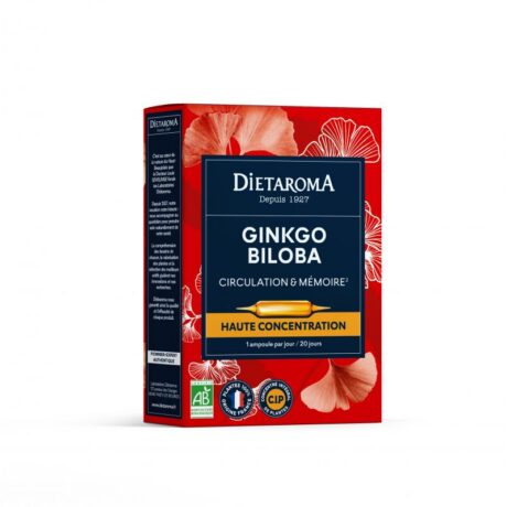 DIETAROMA C.I.P. GINKGO BILOBA 20 ampoules