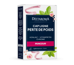 DIETAROMA CAPLIGNE KONJAC & CHROME 60 comprimés