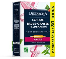 DIETAROMA Capligne brûle graisse + élimination 30 ampoules