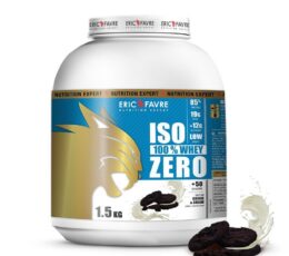 Eric Favre Iso Zero 100% Whey Protéine Cookies & cream 1,5kg