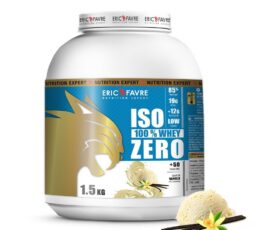 Eric Favre Iso Zero 100% Whey Protéine Vanille 1,5kg