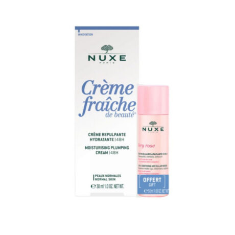 Nuxe Crème Fraiche Riche Peau Sèche 30ml+ Very Rose Eau Micellaire 50ml pack