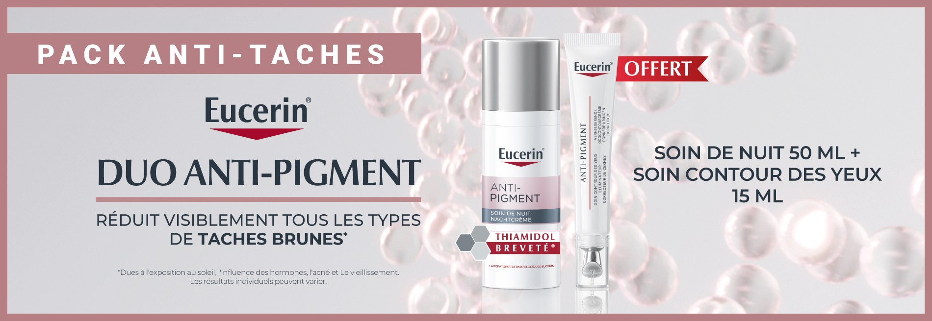Pack Anti taches Eucerin