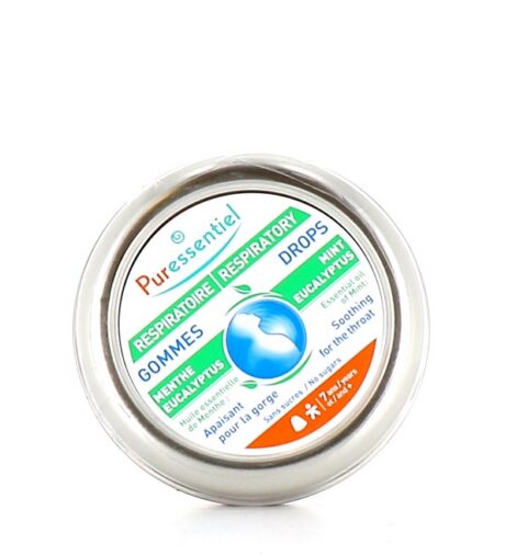 PURESSENTIEL Gommes Menthe-Eucalyptus Respiratoire 45gr