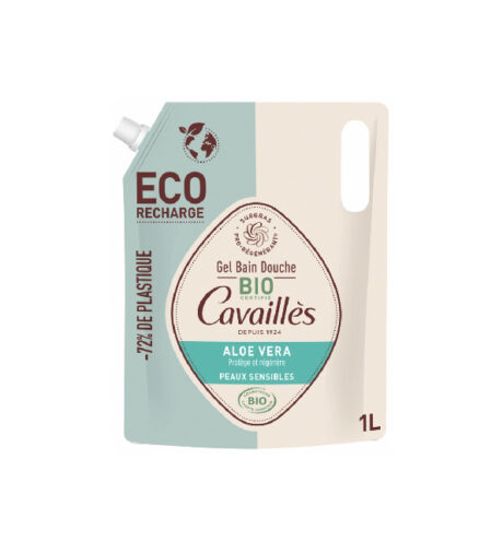 Rogé Cavaillès Gel bain douche Aloe Vera Eco-Recharge 1L