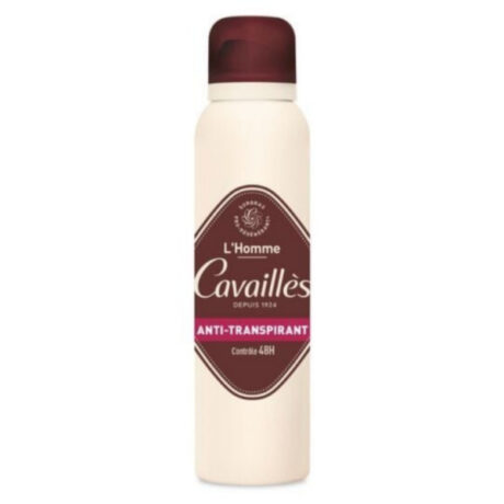 Roge Cavailles Déodorant Anti-transpirant Homme Spray 48H 150ml