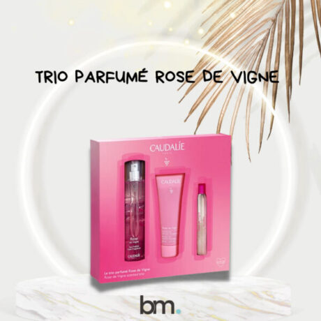 CAUDALIE ROSE DE VIGNE TRIO PARFUMÉ