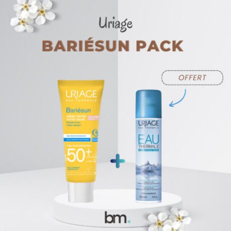 Uriage Bariesun Ecran Teinte Claire + Eau thermale 50ml OFFERT