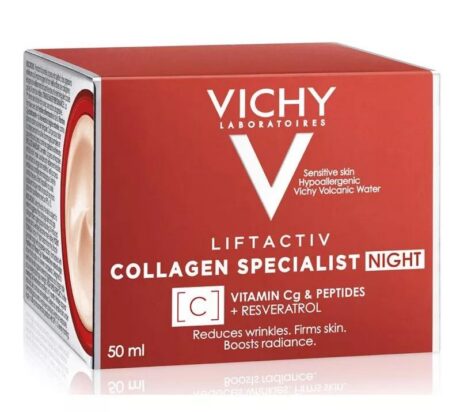 VICHY LIFTACTIV COLLAGEN SPECIALIST NUIT  Anti-Age Tous Types de Peaux 50ml