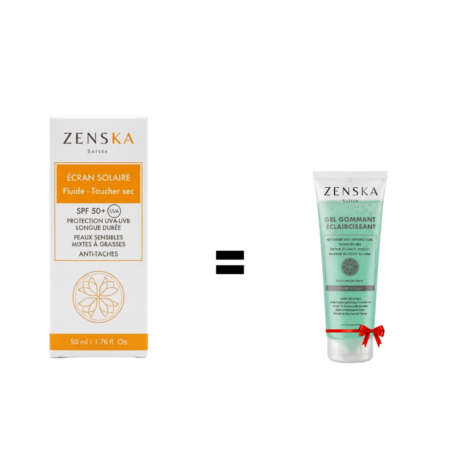 ZENSKA ÉCRAN SOLAIRE FLUIDE TOUCHER SEC – 50ml