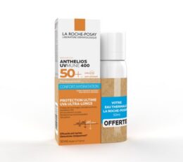 La Roche Posay ANTHELIOS UVMUNE 400 CRÈME SOLAIRE SPF50+ = Eau Thermale 50ml Offerte