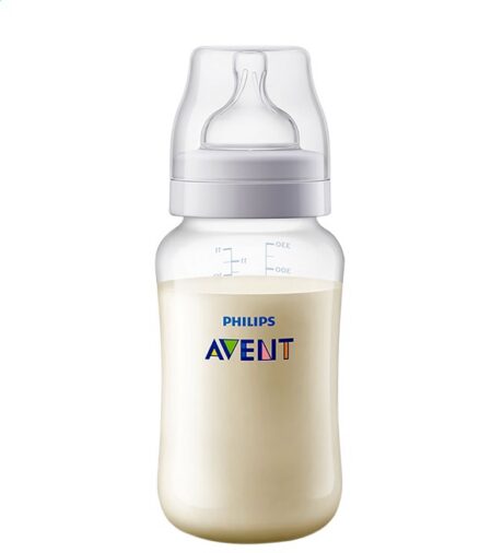 Avent – SCF635/27 – Biberon Anti-Colic 330 ml – 3 mois et + (Débit Moyen)