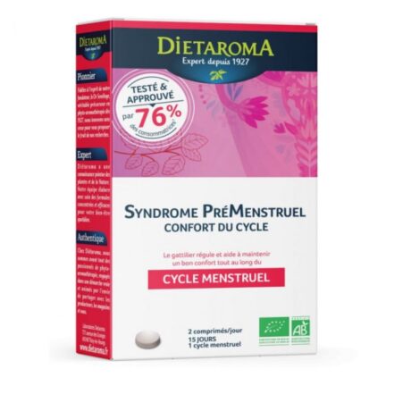 DIETAROMA Syndrome PréMenstruel - confort du cycle 30 comprimés