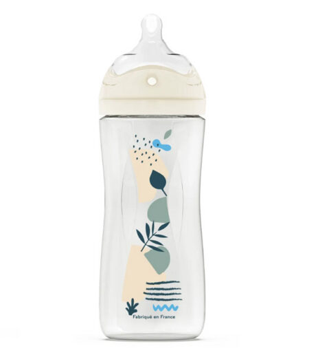 DODIE Biberon Anti-Colique Débit 2 Bleu 6 mois et plus 330ml