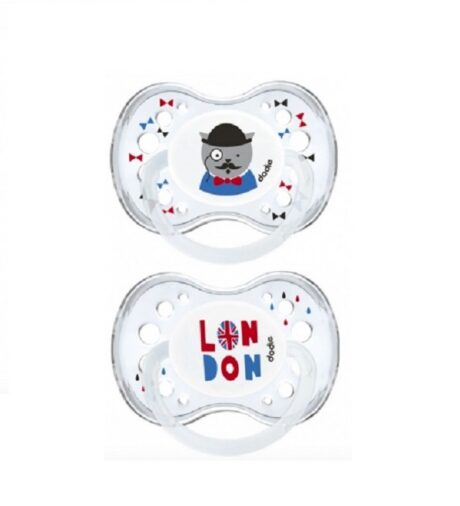 DODIE 2 sucettes +18 mois Duo London