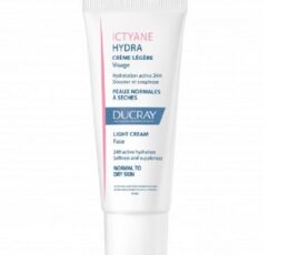 Ducray — Crème légère Visage — Crème hydratante visage peau sèche — Ictyane Hydra 40 ml