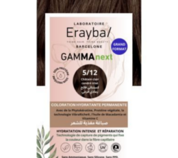 Erayba Gamma Next Coloration 5/12 chatain clair cendre irise Coloration Hydratante Permanente