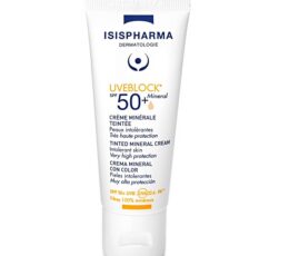 <div aria-labelledby="tab-title-description" class="woocommerce-Tabs-panel woocommerce-Tabs-panel--description panel entry-content wc-tab" id="tab-description" role="tabpanel" style="">
 <h2>Description</h2>
 <p>Uveblock SPF50 Mineral offre à votre peau intolérante une très haute protection solaire complète et optimale.</p>
 <div class="sp_details--description">
 <p>Se décline en version teintée pour unifier votre teint.</p>
 </div>
 <div class="sp_details--tabs">
 <div class="sp_details--tab accordion_item"><strong>Conseils d’utilisation : </strong></div>
 </div>
 <div></div>
 <div>
 <p><strong>Sur le visage et le corps</strong><br/>
 Appliquez Uveblock SPF 50 Mineral 15 minutes avant toute exposition au soleil. Renouvelez votre protection fréquemment, après chaque bain, activité sportive ou frottement.</p>
 <p><strong>Testé sous contrôle dermatologique</strong><br/>
 Cette crème solaire pour le visage est constituée de filtres 100% minéraux qui assurent une protection optimale UVA et UVB et convient à tous : adultes, femmes enceintes, enfants, bébés.</p>
 </div>
 </div>