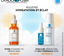 La Roche-Posay Pure Vitamin C10 Sérum Anti-Age Peau Sensible | 30ml = Eau Thermal + Hyalu B5 Miniature Offerts