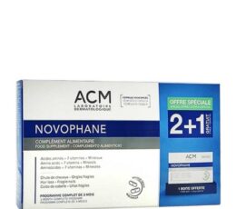 Acm Novophane Ongles et cheveux – 60 capsules 2+1
