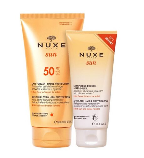 NUXE Fondant Haute Protection SPF30 + Shampoing Douche Après Soleil 100ml