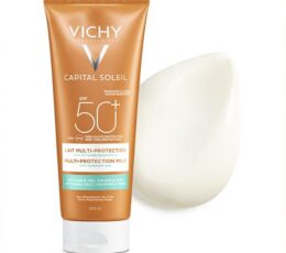 Vichy Capital Soleil Lait Multi-Protection SPF50+ Tous Types de Peaux | 200ml